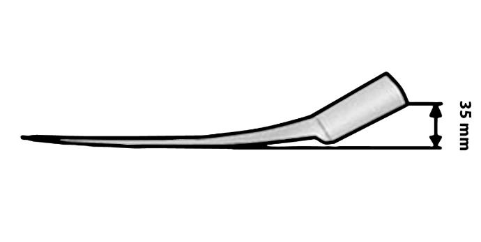 1/4 opgebogen