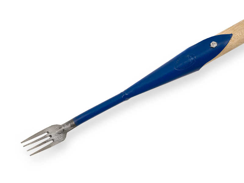 Gebogen kunstgras onderhoudsvork De Wit, met steel/hilt 1700 x 30 mm (547804)