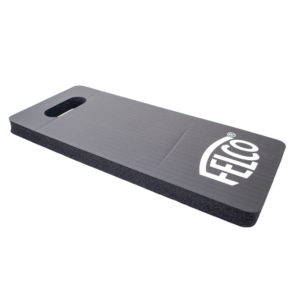 Kniekussen Felco 712, zwart NBR-schuimrubber, 53x36cm, water- en petroleumbestendig