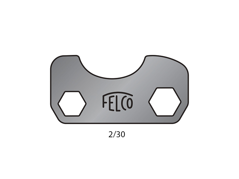Stelsleutel Felco 2/30, voor Felco snoeischaar 2 ,6, 7, 8, 9, 10, 11, 12, 13, 16, 17, 19, 100, 50 en 51