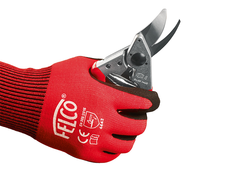 Handschoen Felco 701 maat S, HPPE vezel met nitril coating