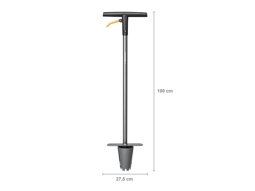 Bollenplanter Fiskars Ergo 100 cm, plantdiepte 15 cm
