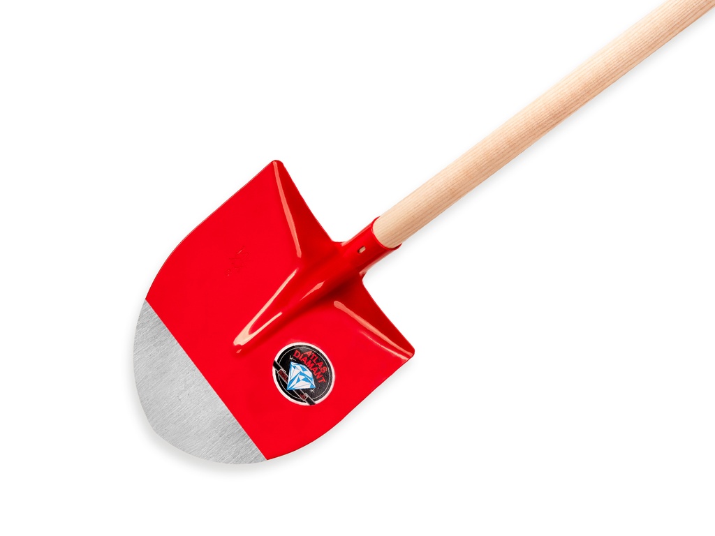 Bats ATLAS DIAMANT Frankfurter model 3/4 opgebogen met ATLAS batsesteel 130 cm.