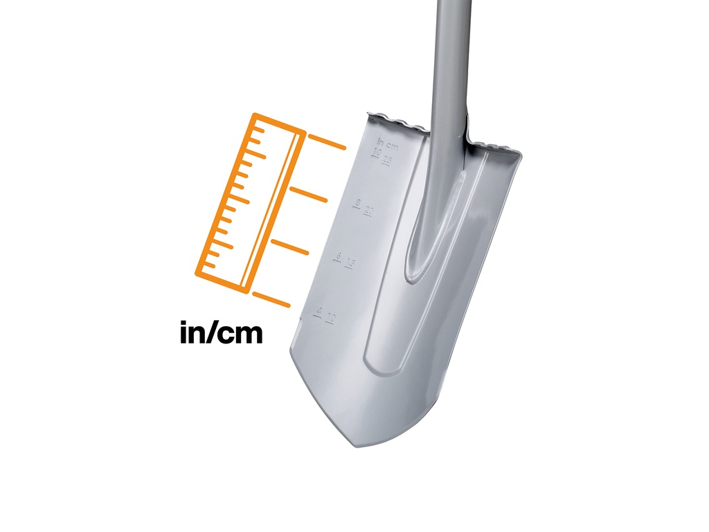 Fiskars Xact Telescopische tuinspade spits