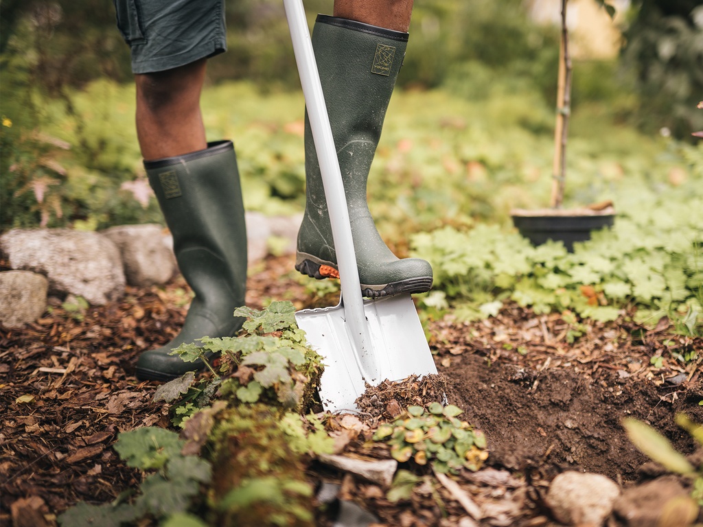 Fiskars Xact Telescopische tuinspade spits