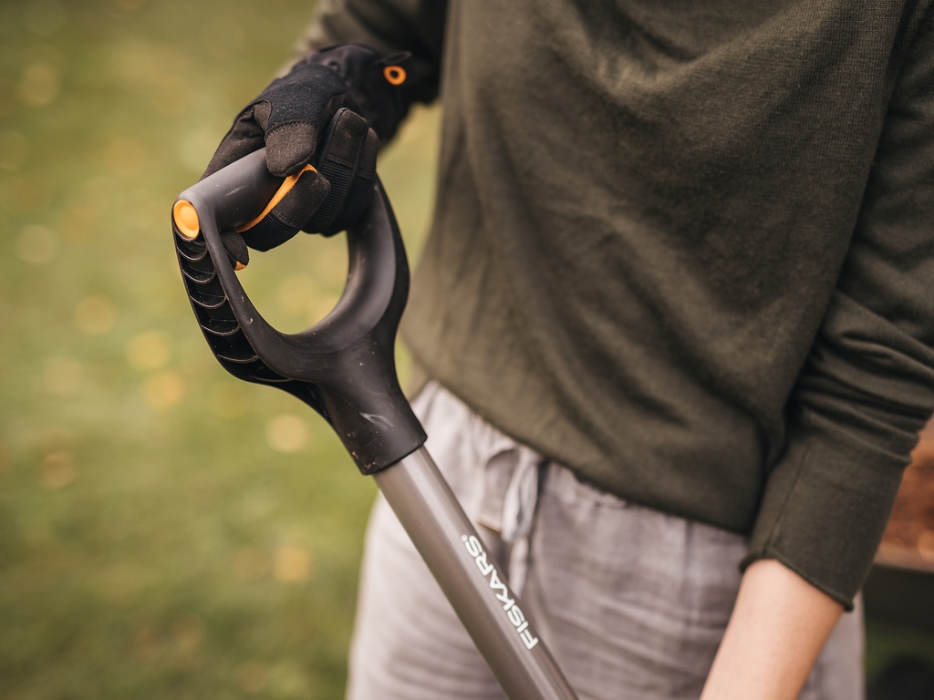 Fiskars Ergonomic Tuinspade rond