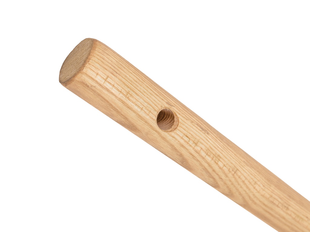 Steel voor richthamer met gat, 100 cm
