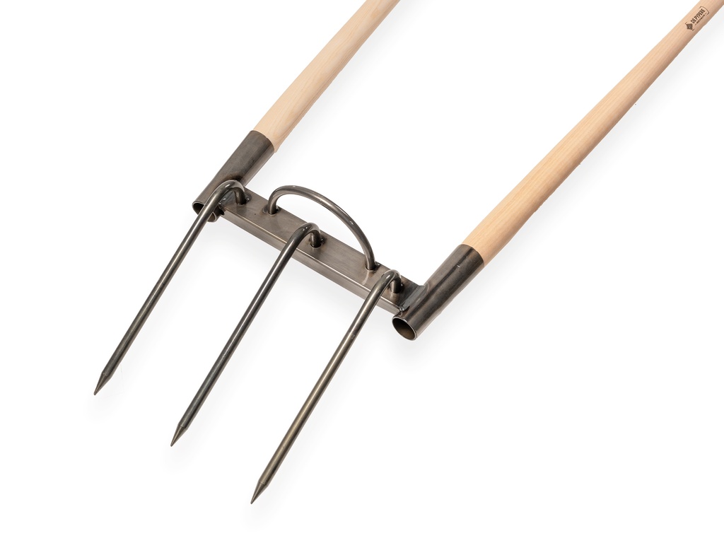 Woelvork AIR-FIT 3 gesm. tanden met stelen