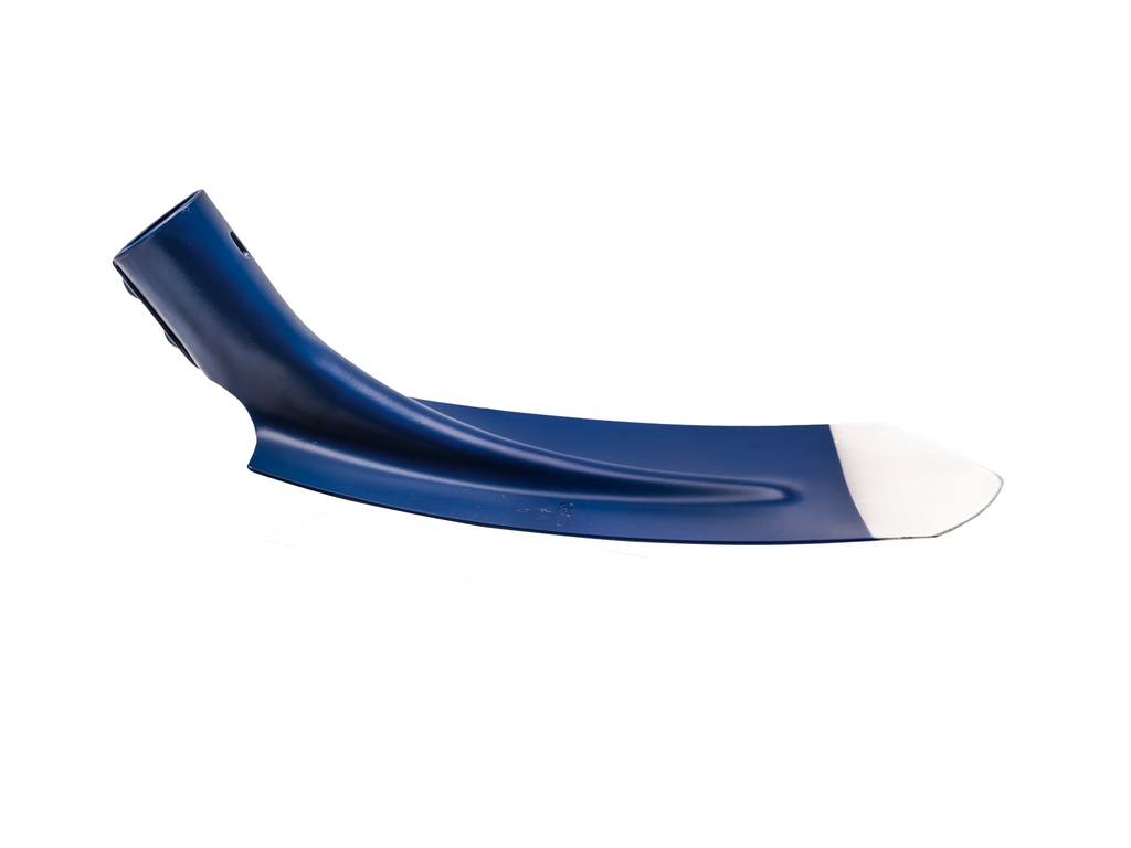 Kabelschop ATLAS DIAMANT 11,5 cm 3/4 blauw, onderkant spits, gehard en gepolijst, zonder steel