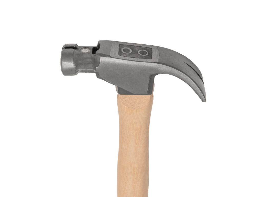 Klauwhamer ATLAS 450 gram met magnetische spijkerhouder en HICKORY steel 32 cm