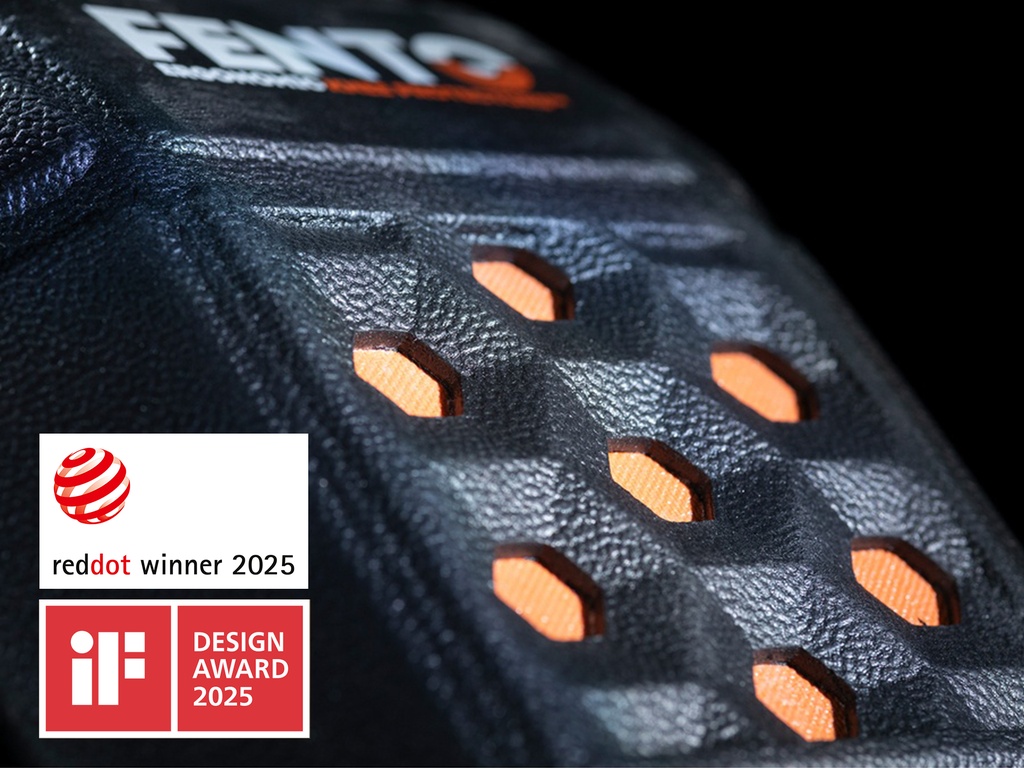 Kniebeschermers FENTO POCKET M2, lichtgewicht met ArmorTech™ (per paar)