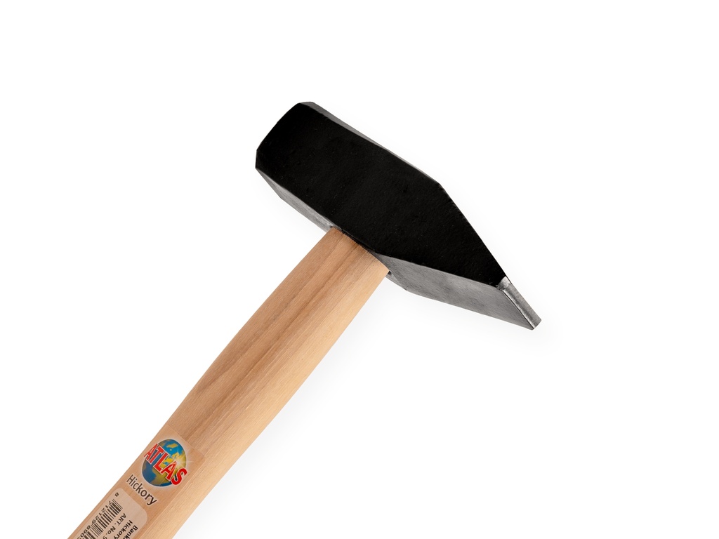 Bankhamer ATLAS 800 gram, DIN 1041, met HICKORY steel 34 cm
