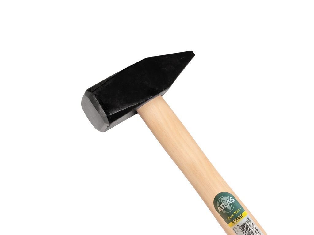 Bankhamer ATLAS 2000 gram, DIN 1041, met HICKORY steel 37 cm