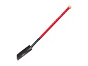 Krachtspade IDEAL met stalen knopsteel 92 cm en hardhouten knop