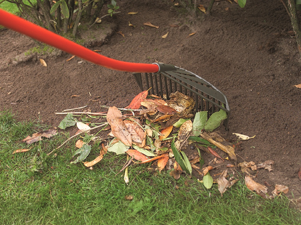 Golden Gark XXL rood 28 tands 61 cm, gebogen aluminium steel en D-greep (ongemonteerd)