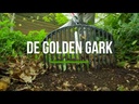 Golden Gark rood 18 tands 35 cm, gebogen aluminium steel en D-greep