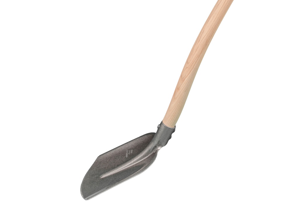 Stratenmakersbats ATLAS 1/2 000 gehard, blank gelakt, met ATLAS Blijhamsteel 110 cm extra dubbel gebogen