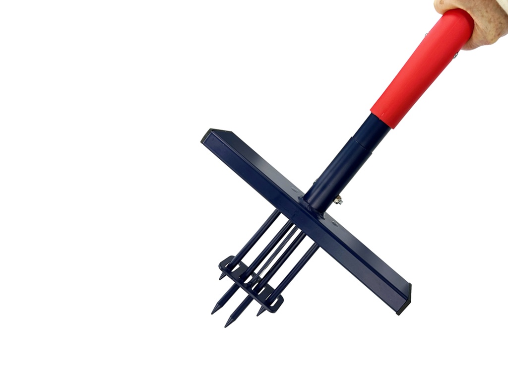 Jacobskruidvork SPEAR & JACKSON 4 tands met T-steel en schuifmechanisme