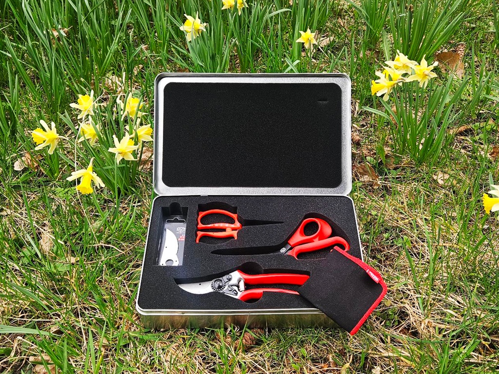 Geschenkbox of Bloemistenbox FELCO 933-1, inclusief snoeischaar FELCO 2