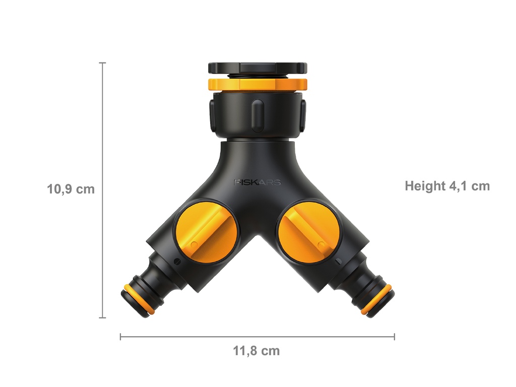 FISKARS Kraankoppeling 2-weg Multi