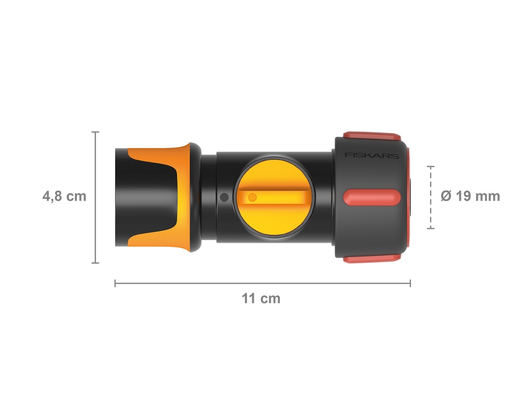 FISKARS Slangkoppeling On/Off 19 mm (3/4")