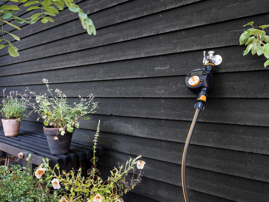 FISKARS Watertimer met enkele uitlaat