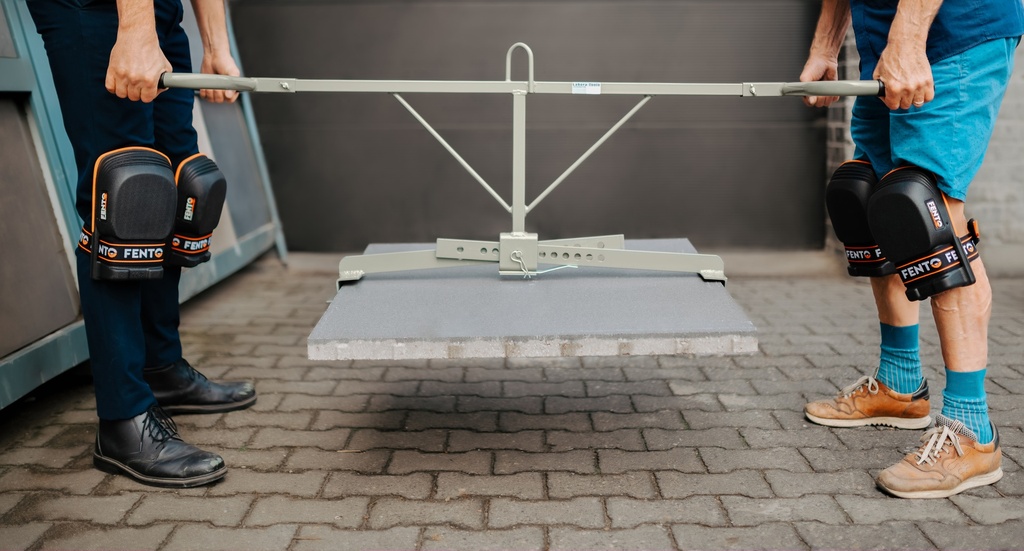 Tegelklem - Bandenklem LABORA 2-persoons, klembereik 500 - 1100 mm