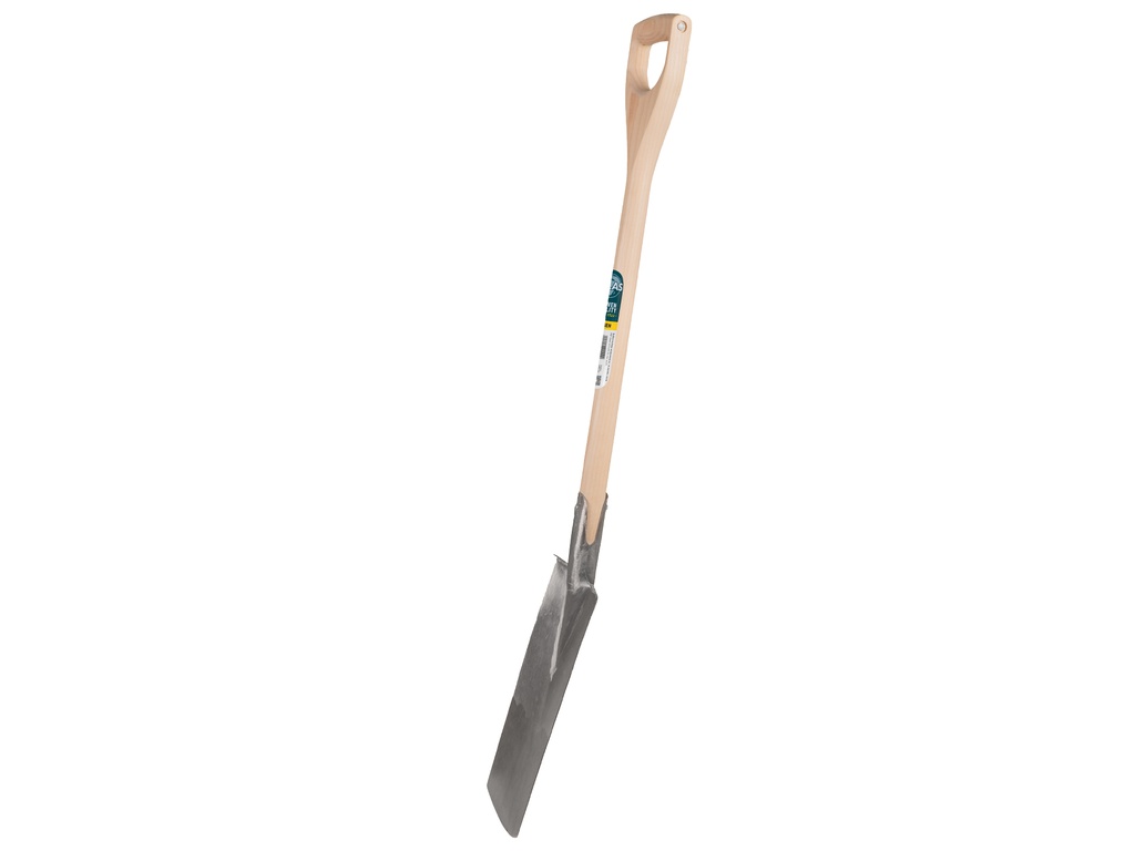 Grondwerkspade ATLAS DIAMANT met OPSTAP, blad 39 x 14 cm, met ATLAS D-steel 85 cm