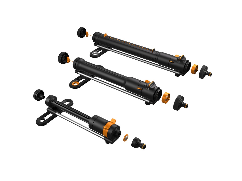 FISKARS X-Series Zwenksproeier S-L, max. 500 m2 