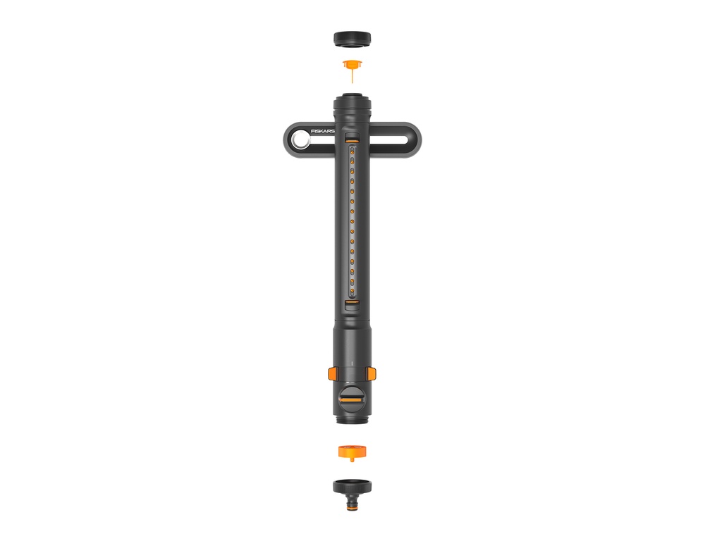 FISKARS X-Series Zwenksproeier S-M, max. 300 m2 