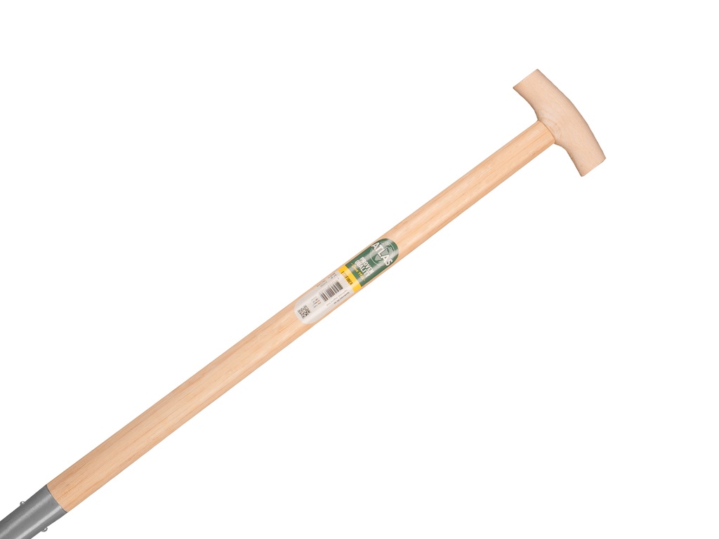 Spade ATLAS DIAMANT gepolijst, met ATLAS Ecofiber steel 85 cm en Engelse kruk