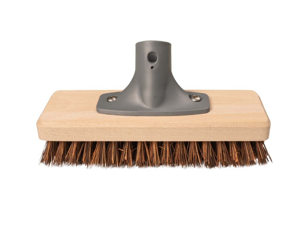 Terrasbezem - Schrobbezem SOLIDE union 20 cm, met stokhouder, zonder steel