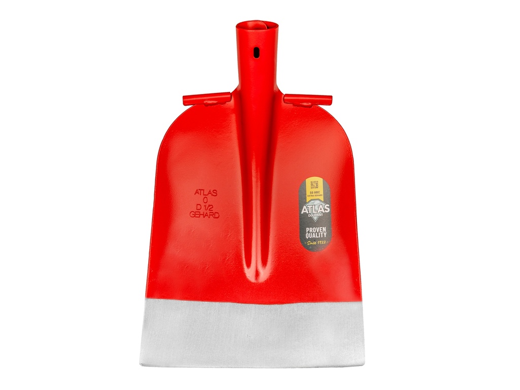 Betonschop ATLAS DIAMANT 1/2 0 rood, extra gehard, RONDE OPSTAP, zonder steel