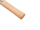 Rubberhamer ATLAS nr. 4 hard 90 shore, 1.0 kg Ø 90 x 140 mm, met ESSEN steel