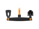FISKARS OneClick Dakgootreiniger met borstel en schraper
