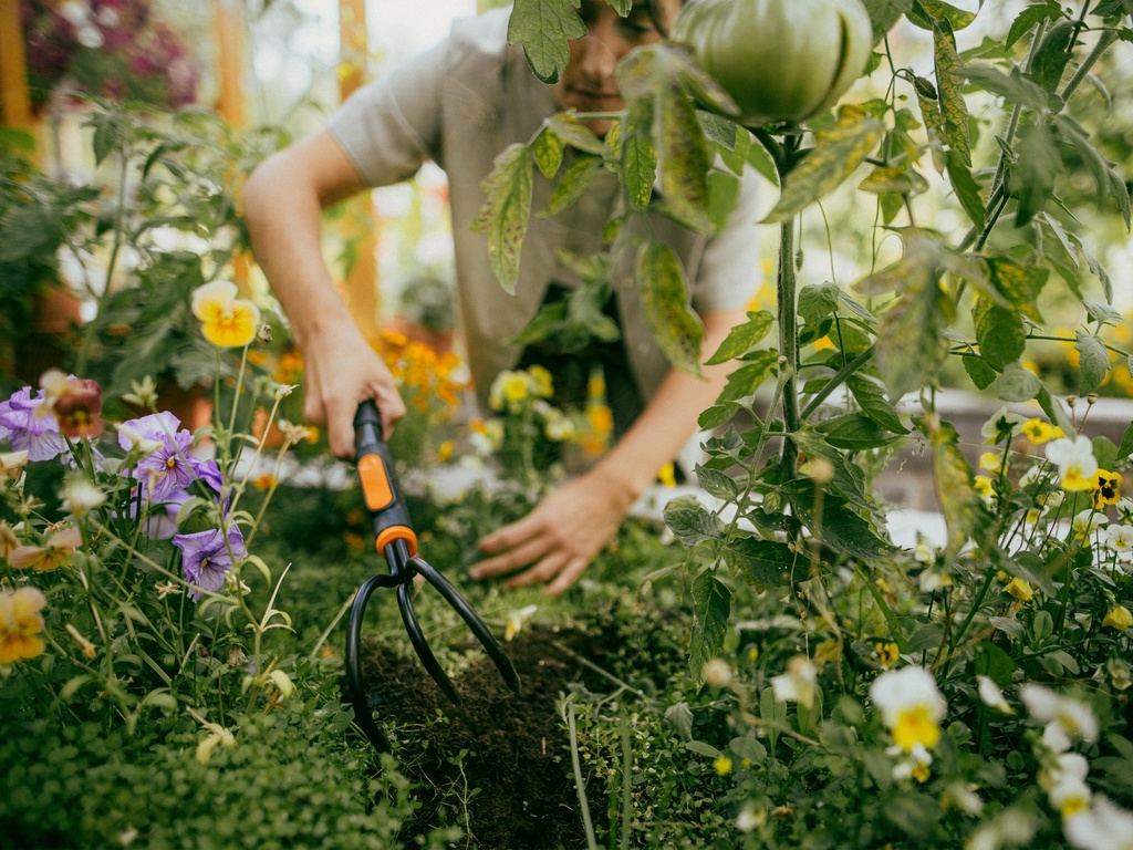 FISKARS OneClick Krabber - Cultivator 3 tands