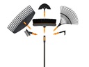 FISKARS OneClick Steel L aluminium 161 cm met SoftGrip™ greep en ophanggat
