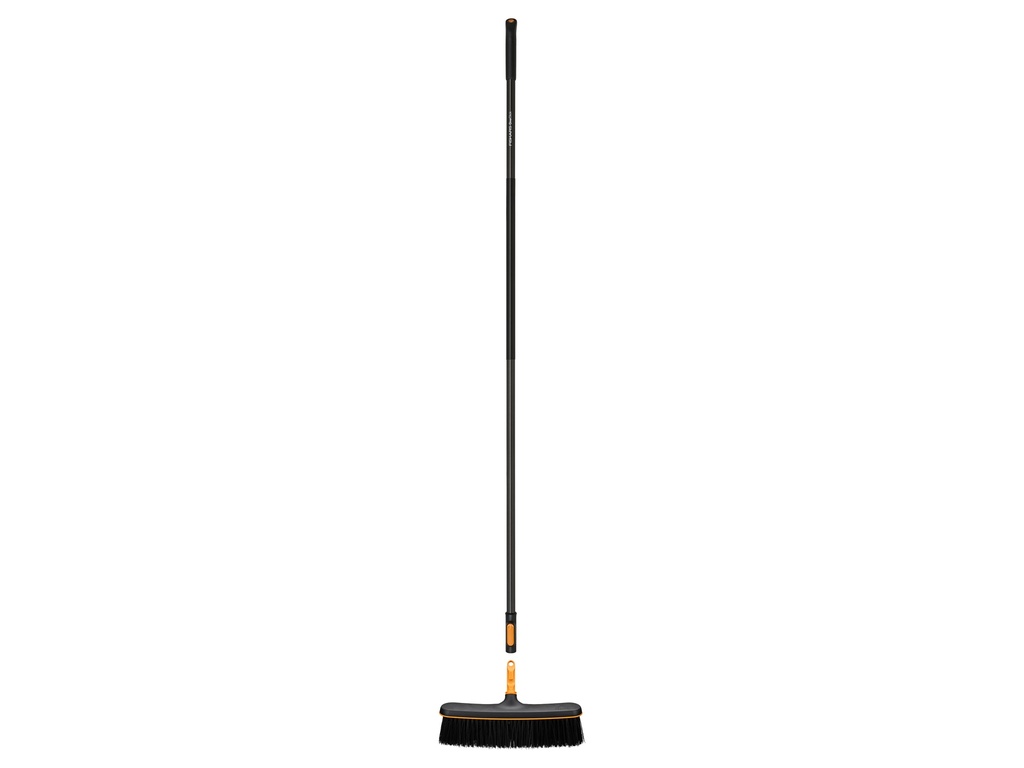 FISKARS OneClick Bezem kunststof 34 cm met zachte vezels