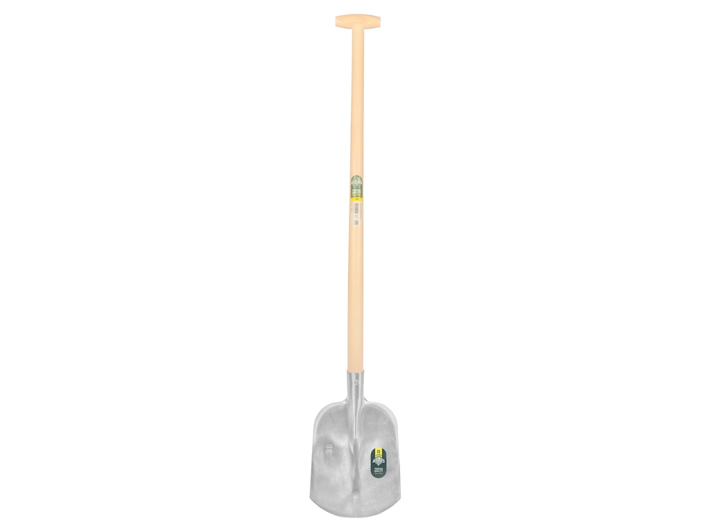 Steekbats ATLAS DIAMANT RVS 1/4 000, met ATLAS Blijhamsteel 100 cm sterk gebogen