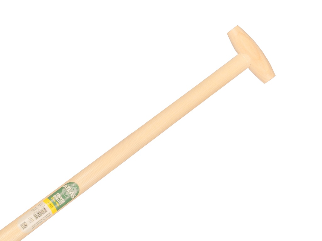 Steekbats ATLAS DIAMANT RVS 1/4 000, met ATLAS Blijhamsteel 100 cm sterk gebogen