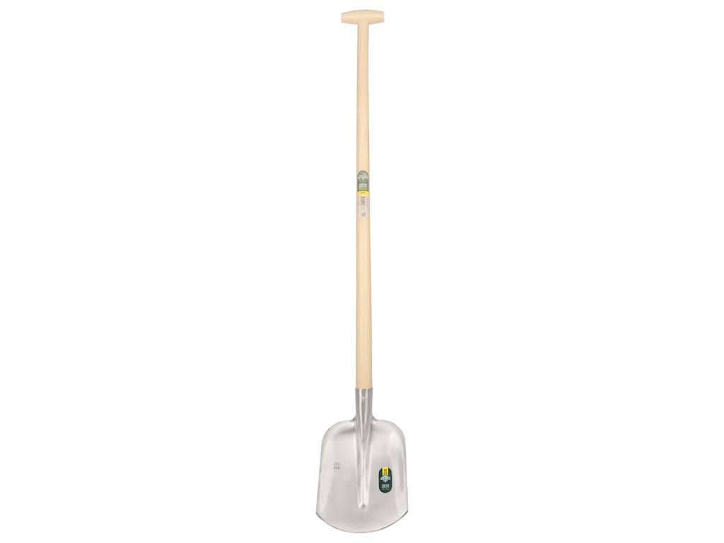 Steekbats ATLAS DIAMANT RVS 1/4 000, met ATLAS schopsteel 110 cm gebogen, FSC 100%