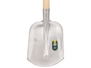 Steekbats ATLAS DIAMANT RVS 1/4 000, met ATLAS schopsteel 110 cm gebogen, FSC 100%