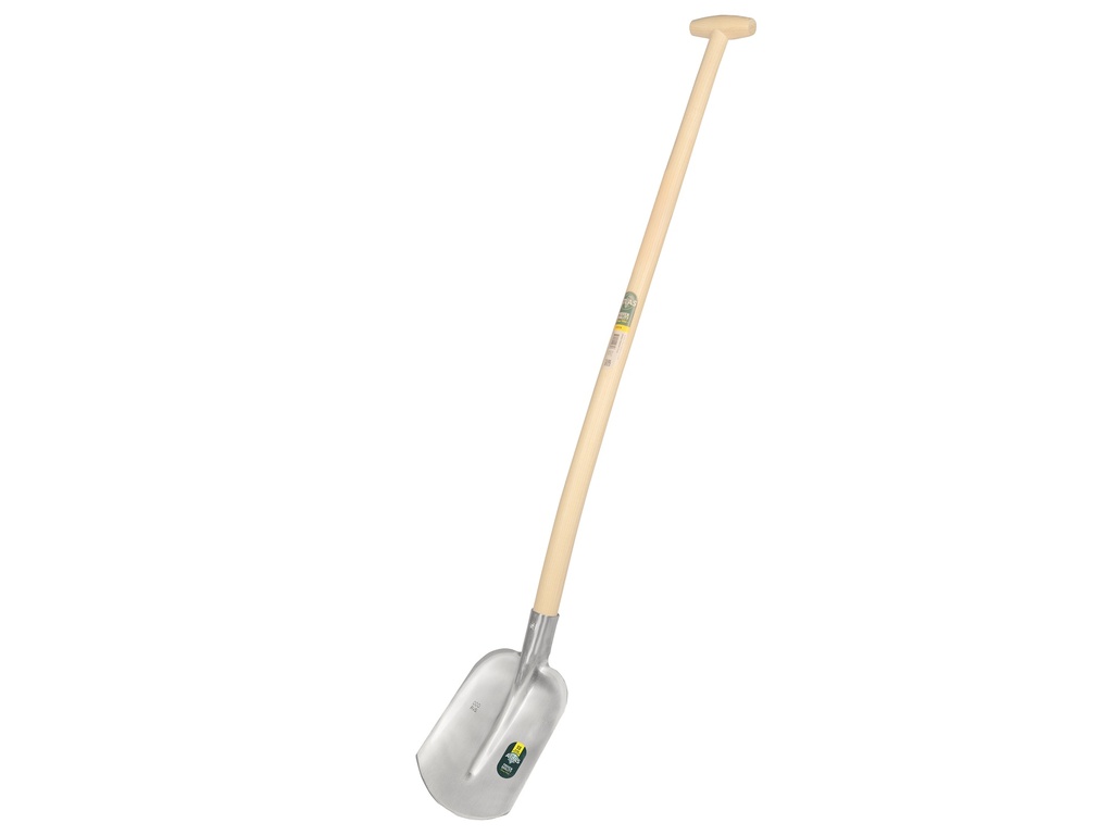 Steekbats ATLAS DIAMANT RVS 1/4 000, met ATLAS schopsteel 110 cm gebogen, FSC 100%