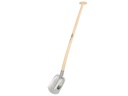 Steekbats ATLAS DIAMANT RVS 1/4 000, met ATLAS schopsteel 110 cm gebogen, FSC 100%
