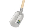 Steekbats ATLAS DIAMANT RVS 1/4 000, met ATLAS schopsteel 110 cm gebogen, FSC 100%