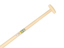Steekbats ATLAS DIAMANT 1/4 000 gehard, gepolijst, RONDE OPSTAP, met ATLAS schopsteel 100 cm gebogen, FSC 100%
