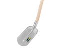 Steekbats ATLAS DIAMANT 1/4 000 gehard, gepolijst, met ATLAS Blijhamsteel 110 cm extra dubbel gebogen