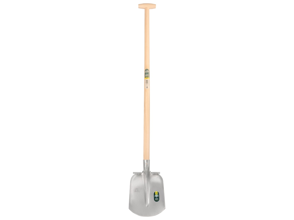 Steekbats ATLAS DIAMANT 1/4 000 gehard, gepolijst, RONDE OPSTAP, met Blijhamsteel 110 cm extra dubbel gebogen