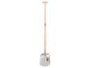 Steekbats ATLAS DIAMANT 1/4 000 gehard, gepolijst, RONDE OPSTAP, met Blijhamsteel 110 cm dubbel gebogen