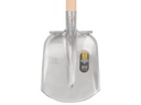 Steekbats ATLAS DIAMANT 1/4 000 gehard, gepolijst, RONDE OPSTAP, met Blijhamsteel 110 cm dubbel gebogen